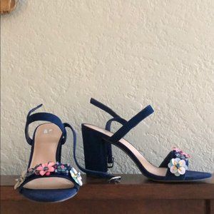 Women's BP royal blue sandals Sz 8